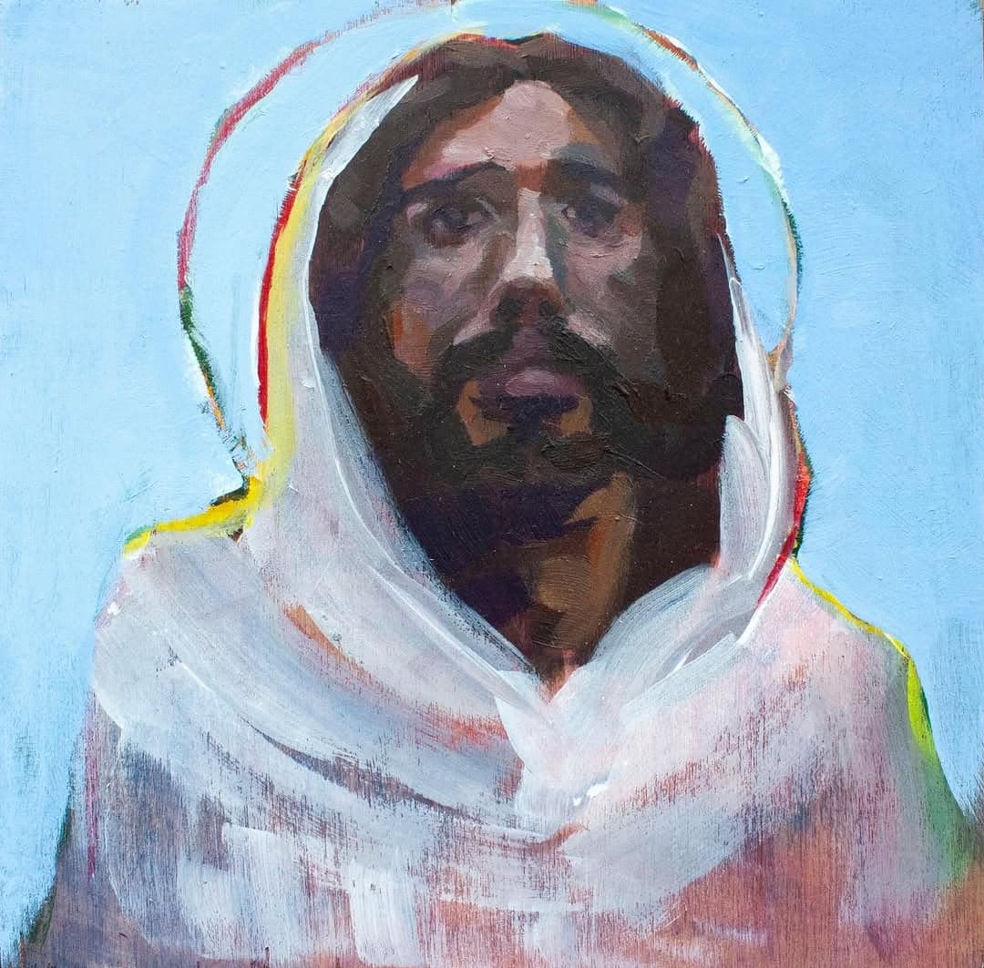 Alpha and Omega — original painting by Ella Wright