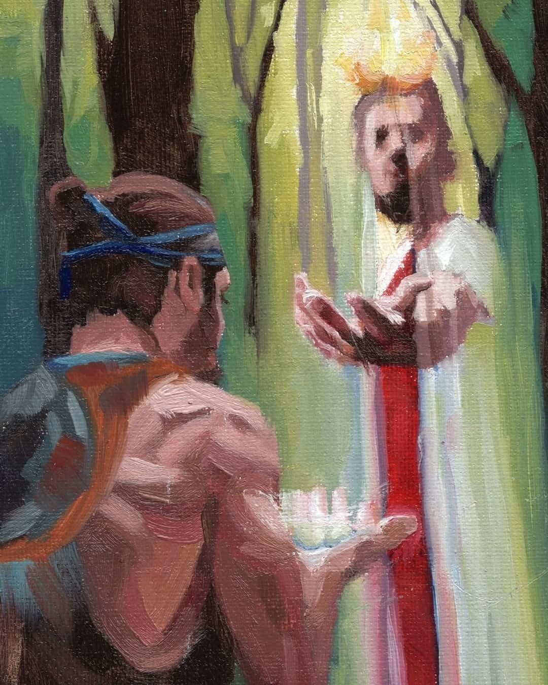 Brother of Jared — original painting by Ella Wright