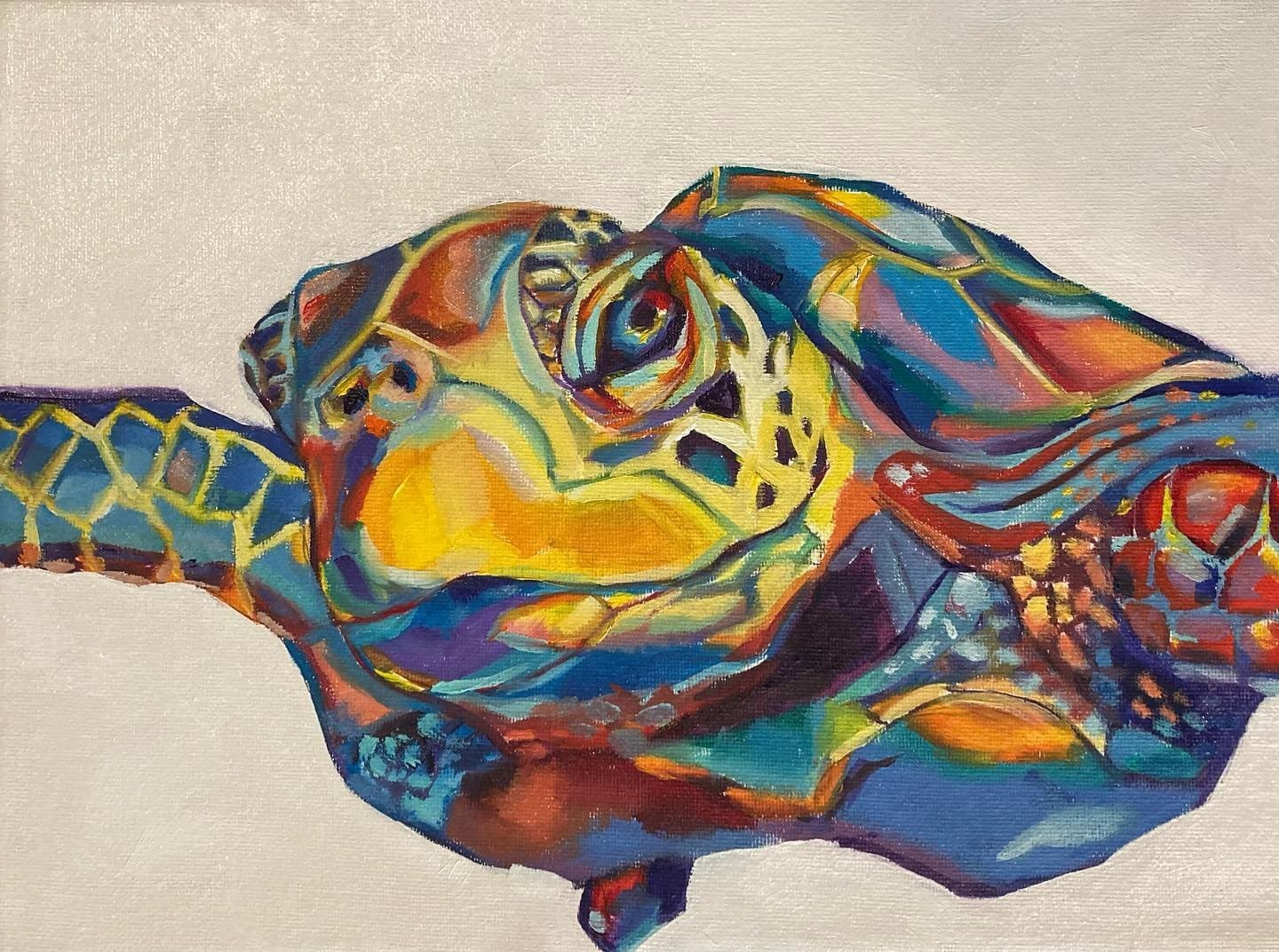Making Waves — original painting by Ella Wright