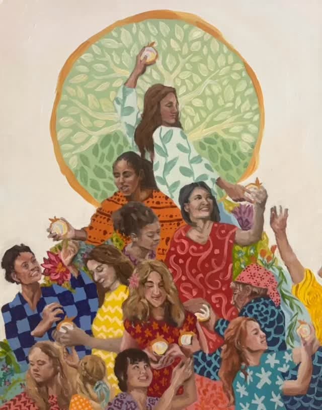 Sharing Truth No Other Way — original painting by Ella Wright
