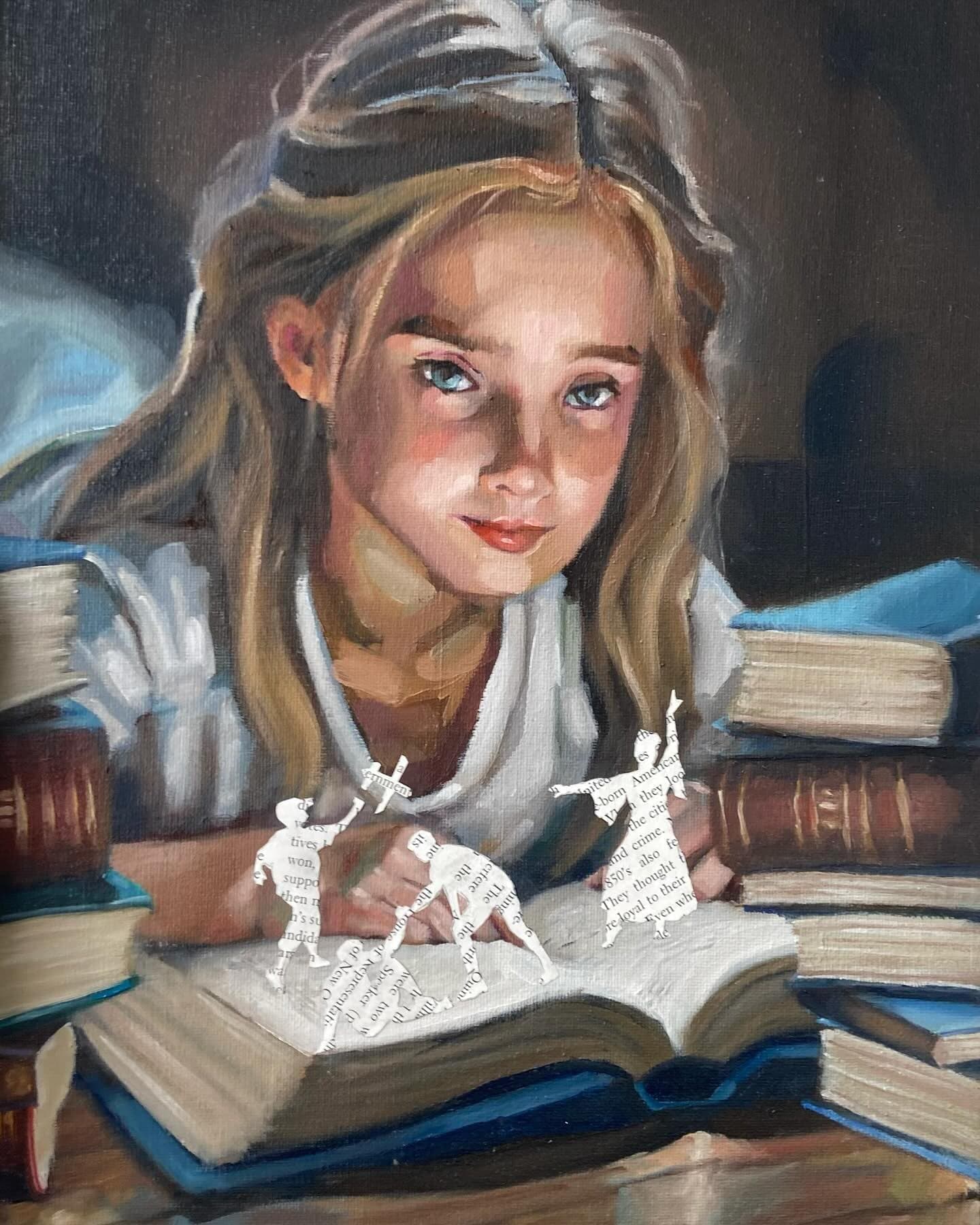 Yearn to Learn — original painting by Ella Wright
