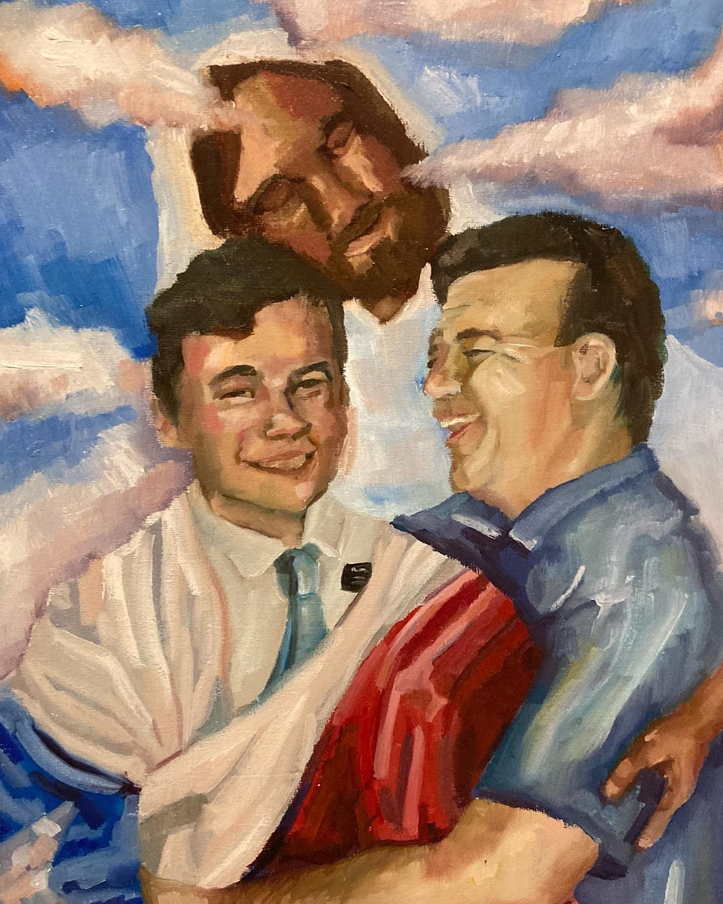 You Are Not Alone — original painting by Ella Wright
